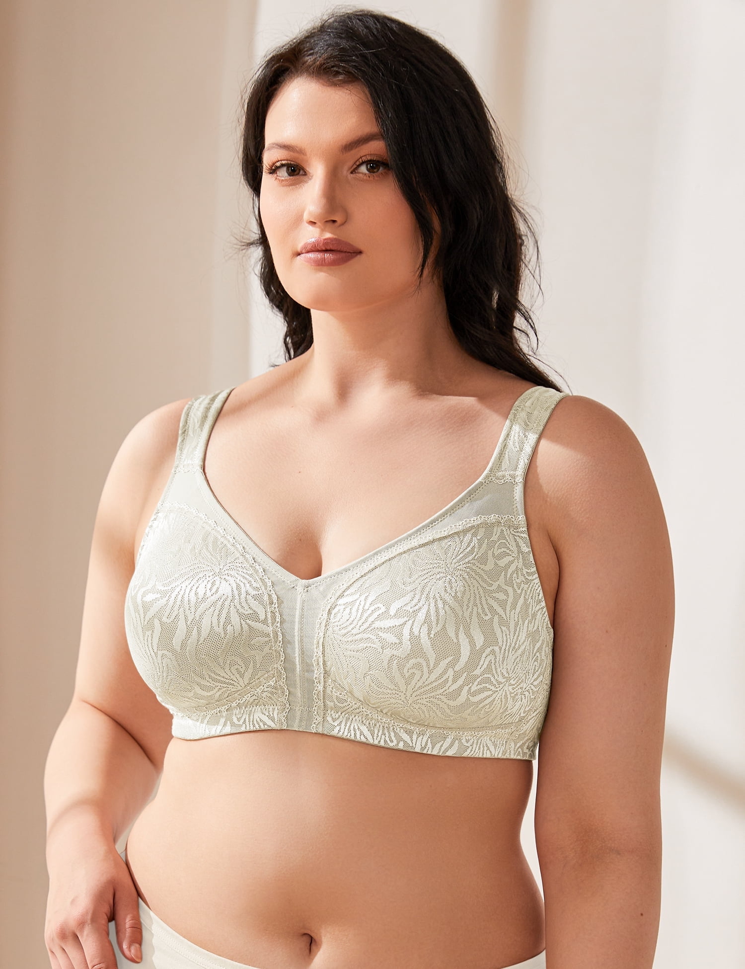 Minimizer Bra Wirefree Non Padded For Bigger Size – WingsLove