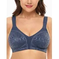 thumbnail image 1 of Wingslove Women's Full Coverage Plus Size Non Padded Wireless Minimizer Bra, 1 of 8