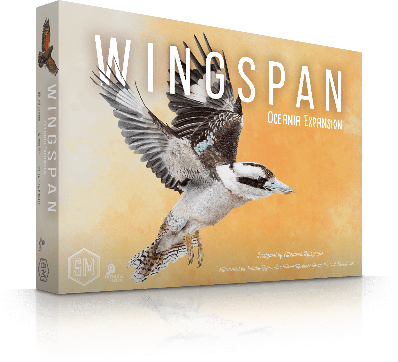 Wingspan Oceania Expansion by Elizabeth Hargrave - Add to Wingspan from Stonemaier Games