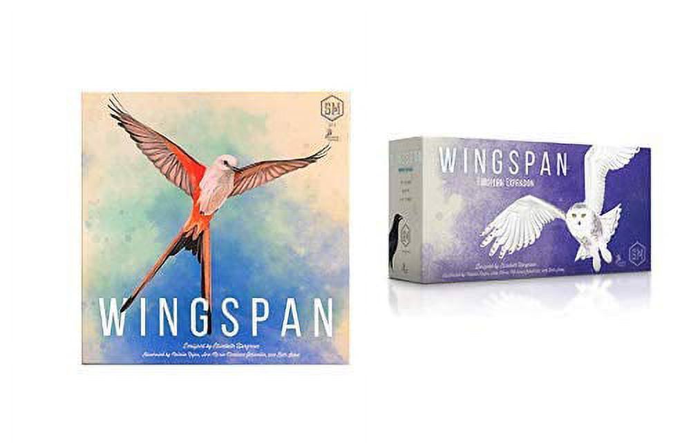 Wingspan with Swift Start Pack and European Expansion Bundle by