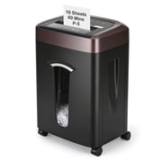 Wingwise Paper Shredder, 18 Sheets P5 Micro Cut Shredder, 7.9 Gallon Bin, CD/Credit Card Portable