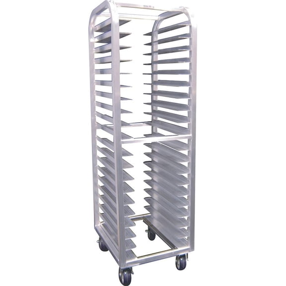 Winholt Equipment AL-1820-HD Pan Rack, mobile, full height, open sides, with slides for (20) 18" x 26" sheet pans capacity