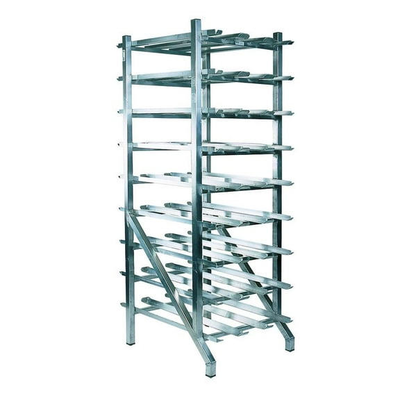 Winholt Equipment CR-162 Rack, Can Storage, stationary design, self feeding gravity fed shelves