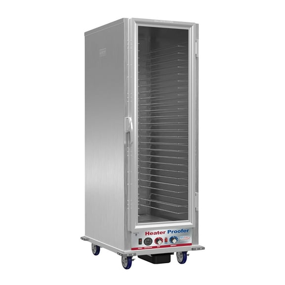 Winholt Equipment INHPL-1825-UNC Insulated Universal Runner Heater/Proofer Cabinet, mobile, full height, 24W x 32D x 70H, aluminum construction