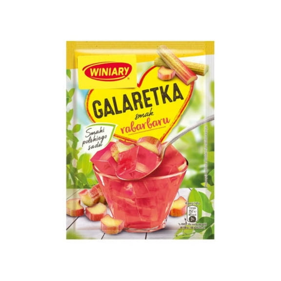 Winiary Rhubarb Gelatin