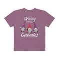thumbnail image 1 of Wining With My Gnomies Shirt, Wine With My Gnomies Top, Wine Gnomes T-Shirt, 1 of 4
