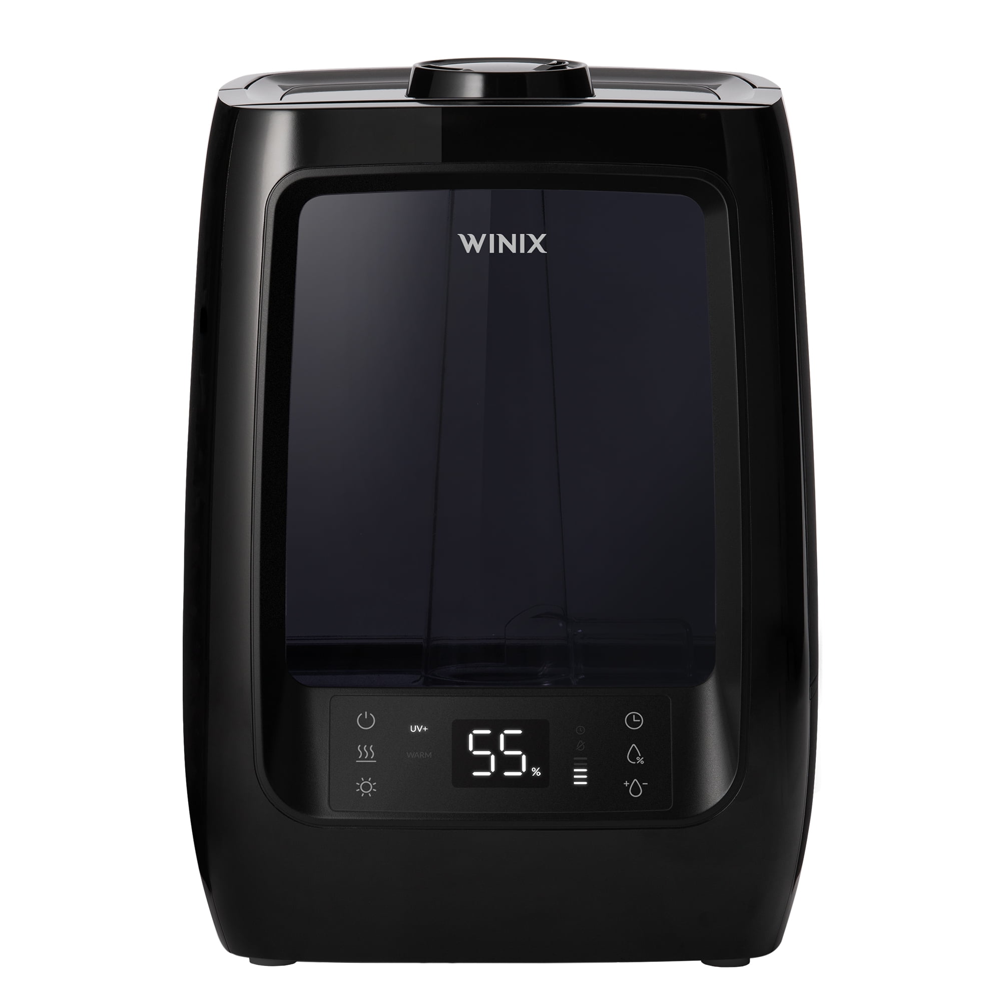 Winix L200 Large Room 2-Gallon Ultrasonic Humidifier - Warm & Cool Mist, 120-Hour Runtime, Adjustable Humidistat, Dual 360° Mist + Demineralization Capsules and Aromatherapy Pads Included