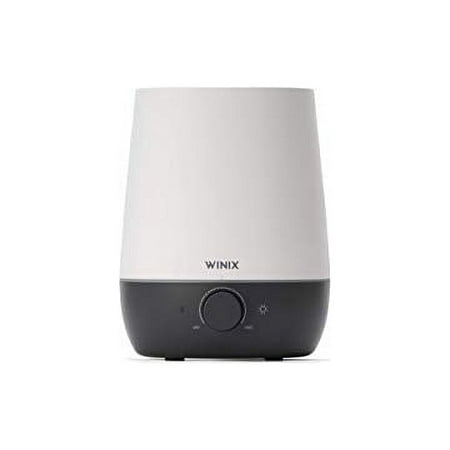 WINIX - L61 Ultrasonic Cool Mist Humidifier Premium Humidifying Unit with Whisper Quiet Operation Lasts Up to 30 Hours - White/Grey