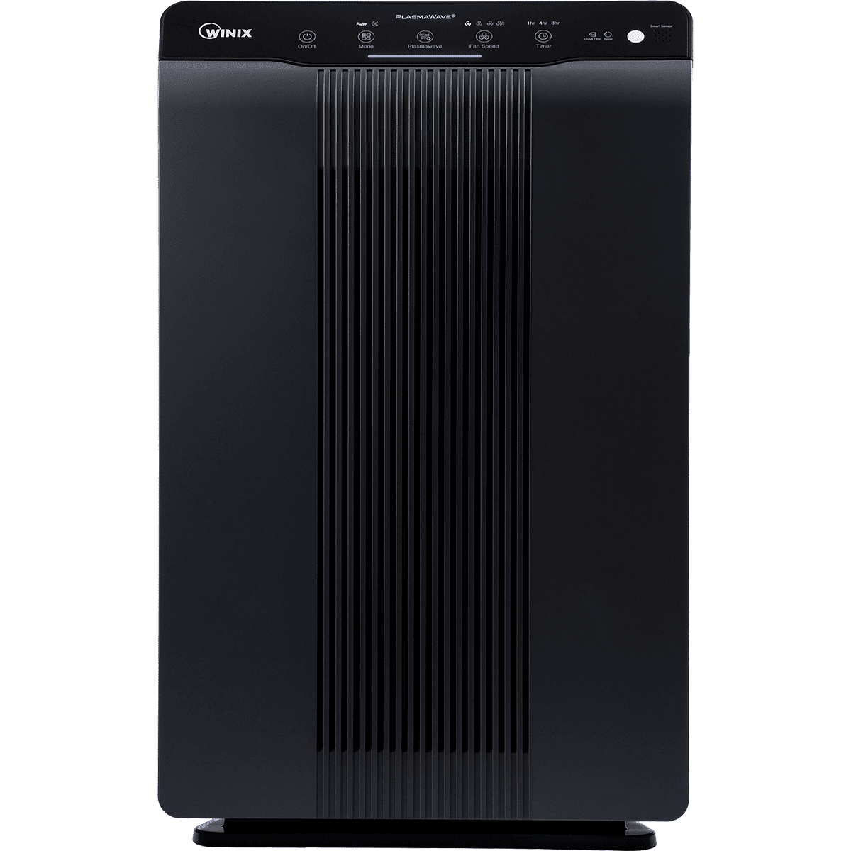 Charcoal Gray Tower Air Purifier with HEPA and Carbon Filters