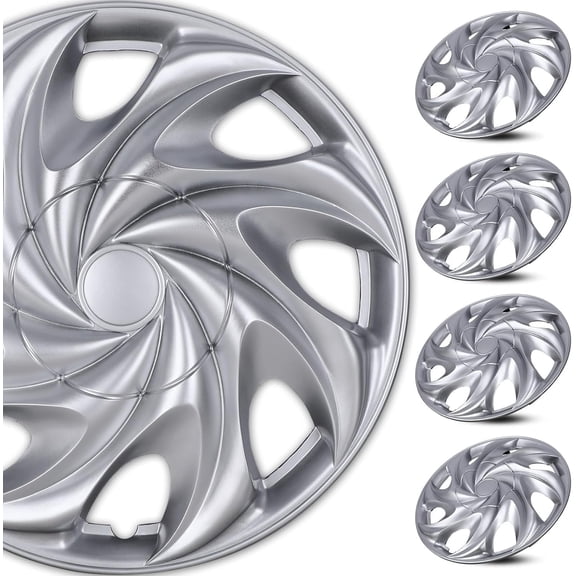 Winjet 14-inch Universal Wheel Covers,4 Pack