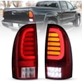 thumbnail image 1 of Winjet LED Tail Light Assembly Fit For 2005-2015 Toyota Tacoma,Full Led Taillight Replacement w/Yellow Turn Signal/Running/Brake/Reverse Light (Black Housing Red Lens), 1 of 7
