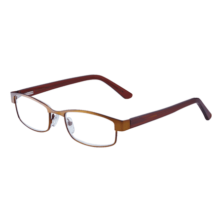 Wink® Coachella Half-Rim Reading Glasses, +2.50, Bronze