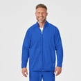 thumbnail image 1 of Wink Layers Men's Fleece Full Zip Jacket, Royal, 3X Womens, 1 of 6