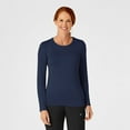 thumbnail image 1 of WonderWink Women's Long Sleeve Silky Long Sleeve Tee, 1 of 5