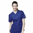 thumbnail image 1 of Wink Origins Bravo-Women's V-Neck Scrub Top, Galaxy Blue, 5X Womens Plus, 1 of 2