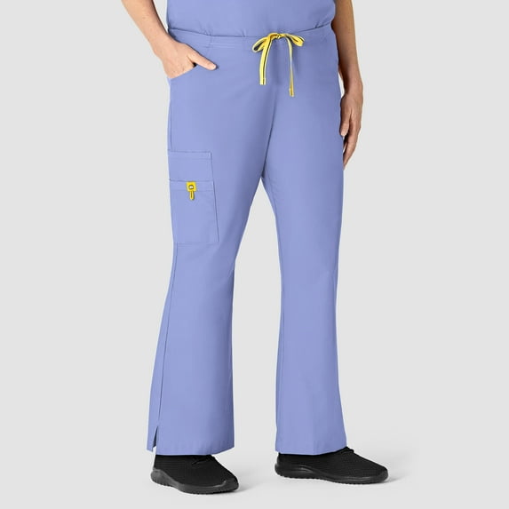 WonderWink 5026 Women's and Women's Plus Romeo Flare Leg Cargo Scrub Pant