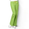 thumbnail image 1 of Wink Origins Romeo Women Flare Leg Cargo Scrub Pant, Green Apple, 2X Petite, 1 of 5