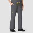 thumbnail image 1 of Wink Origins Romeo - Women's Flare Leg Cargo Scrub Pant, Pewter, S Tall, 1 of 5