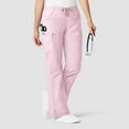 thumbnail image 1 of Wink WonderFLEX Grace - Women's Flare Leg Cargo Scrub Pant, Rose Blush, XL, 1 of 7
