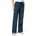 thumbnail image 1 of Wink WonderFLEX Women's Faith Multi-Pocket Cargo Scrub Pant, Caribbean Blue, XXS Petite, 1 of 5