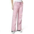 thumbnail image 1 of Wink WonderFLEX Women's Faith Multi-Pocket Cargo Scrub Pant, Rose Blush, XS, 1 of 5