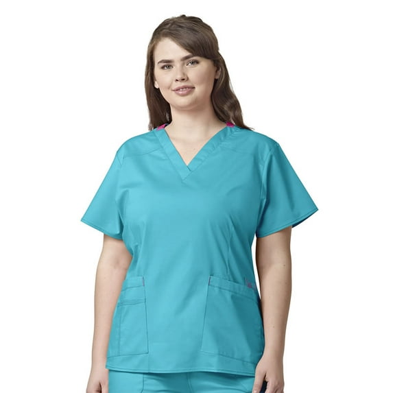 WonderWink WonderFLEX 6108-Verity V-Neck Scrub Top