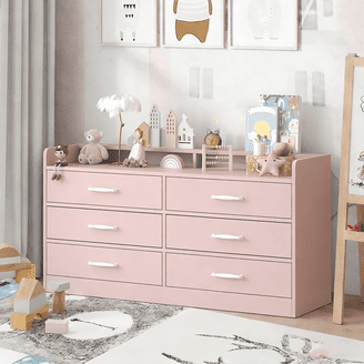 white christmas dresses Summit 6 Drawer Dresser with Interlocking Drawers