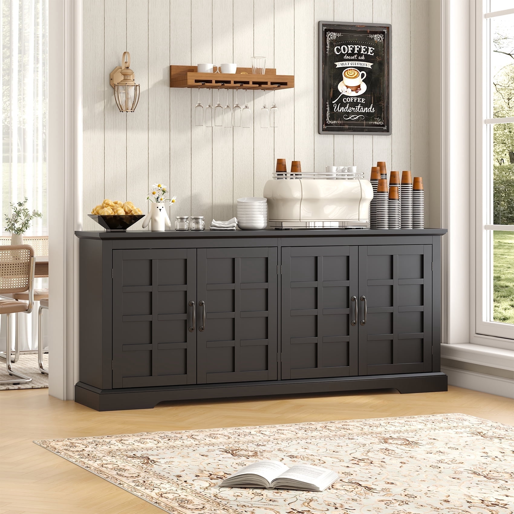 キャビネット・サイドボード Francfranc LUT 70kitchen cabine Winkalon-70-Large-Sideboard-