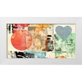 thumbnail image 1 of Winkel, Peter 32x18 White Modern Wood Framed Museum Art Print Titled - Pop Love #2, 1 of 4