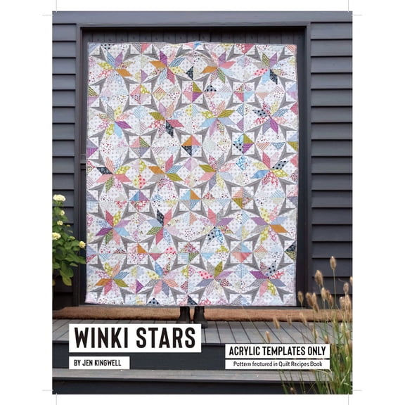Winki Stars (Acrylic Template Only) by Jen Kingwell Designs