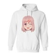 thumbnail image 1 of Winking Anime Girl Hoodie Women -SPIdeals Designs, Female XX-Large, 1 of 4