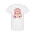thumbnail image 1 of Winking Anime Girl T-Shirt Women -SPIdeals Designs, Female Medium, 1 of 4