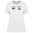 thumbnail image 1 of Winking Eye Silhouette T-Shirt Women -Image by Shutterstock, Female Small, 1 of 2