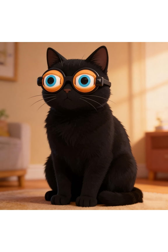 Winking Glasses - Blink & Wink Novelty Blinking Glasses, Funny Sunglasses for Adults and Pets- The Selfie Accessory