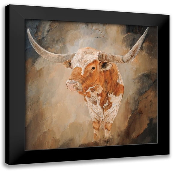 Winkler, Kathy 12x12 Black Modern Framed Museum Art Print Titled - Presenting Himself