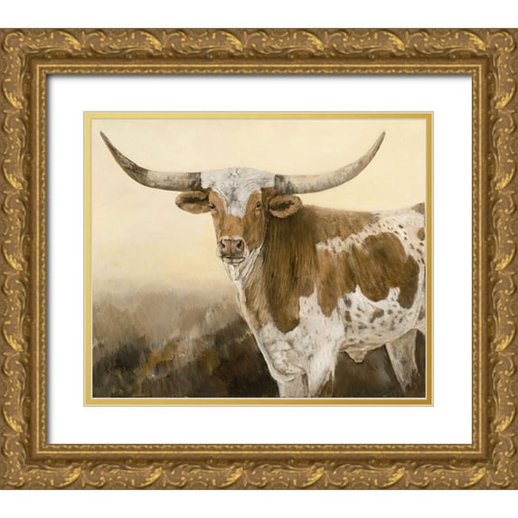 Winkler, Kathy 17x15 Gold Ornate Wood Framed with Double Matting Museum Art Print Titled - Long Ago and Far Away