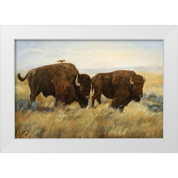 Winkler, Kathy 18x13 White Modern Wood Framed Museum Art Print Titled - Hitchhiker I