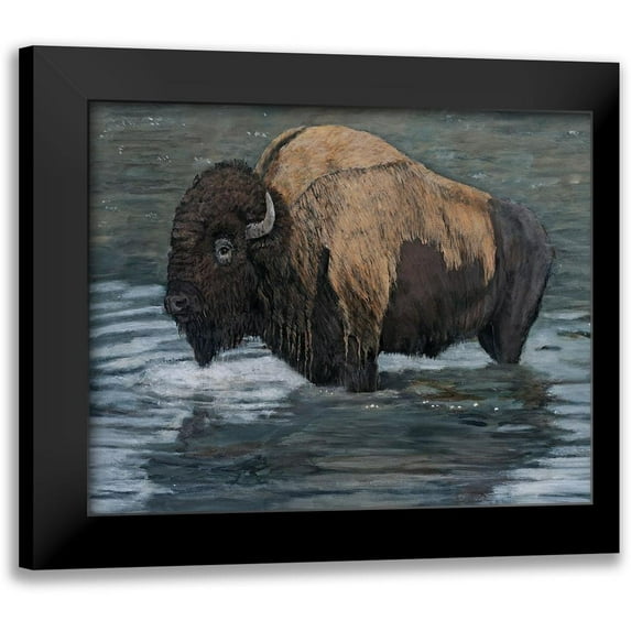 Winkler, Kathy 24x20 Black Modern Framed Museum Art Print Titled - Cooling