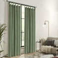 thumbnail image 1 of Winmate Topsions 3-way Header Insulated Curtain Panel Pair each 80" x 84" in Sage, 1 of 6