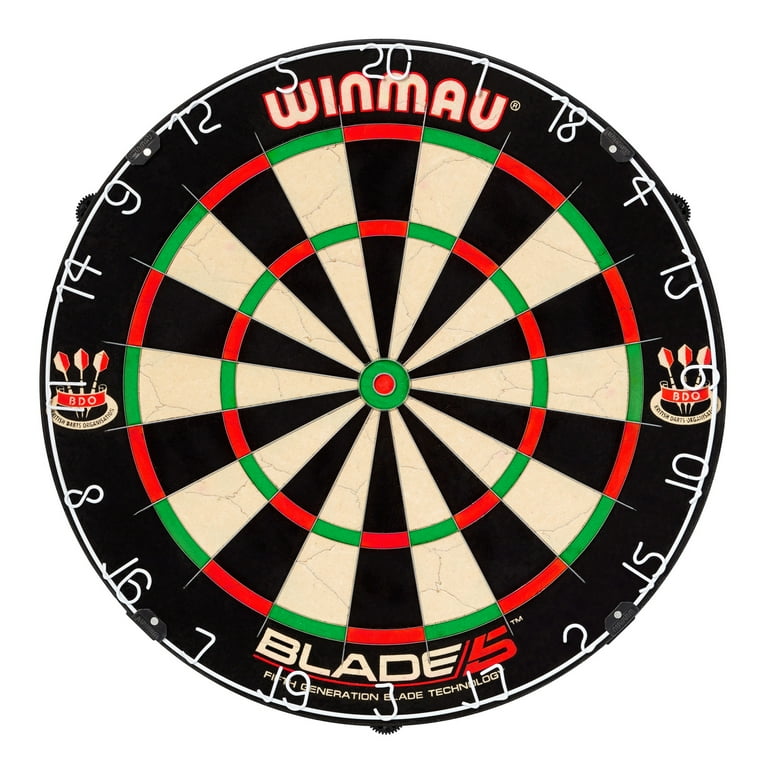Winmau Blade 5 ダーツボード Winmau Darts Blade 5 Bristle Dartboard with All-New Thinner