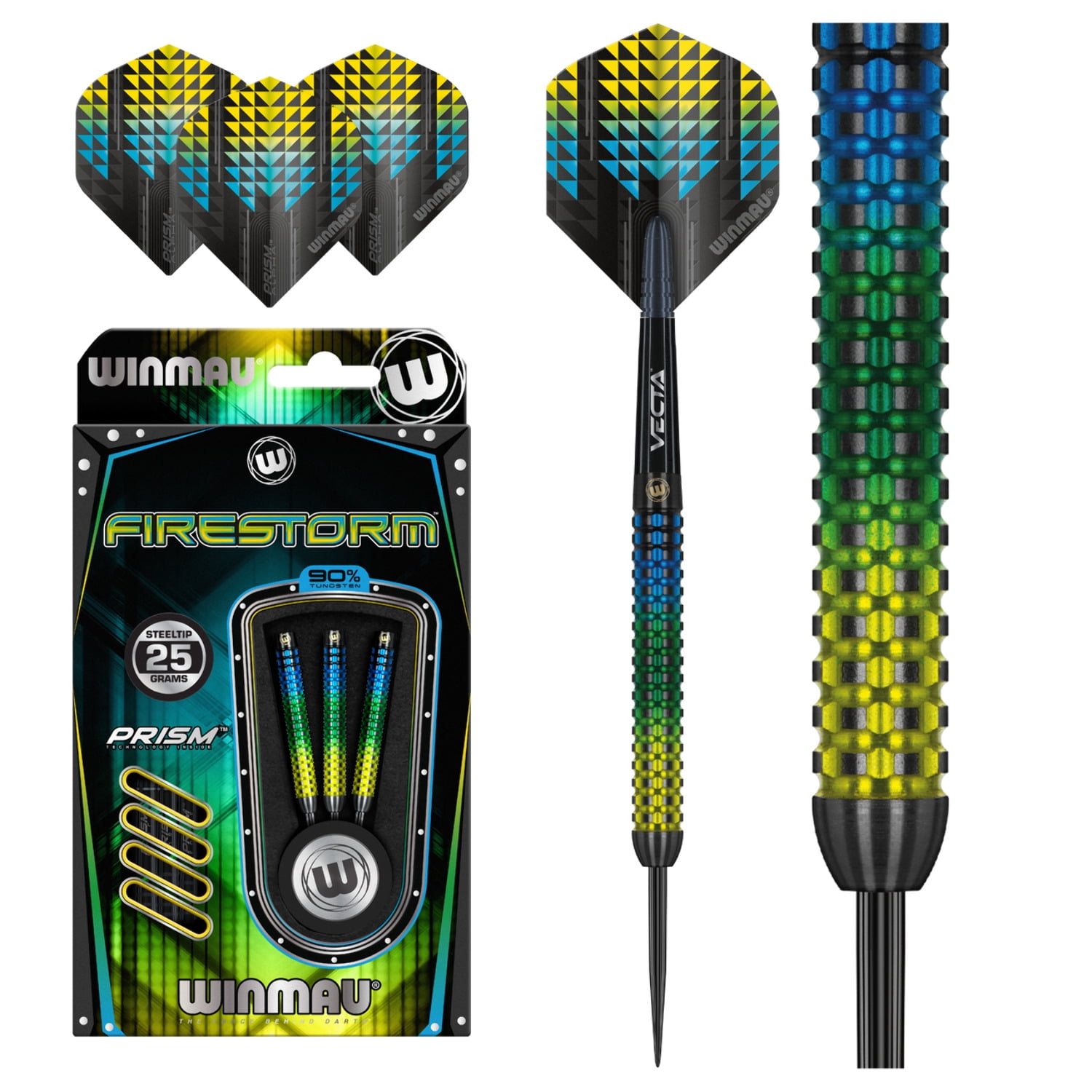 Winmau Firestorm Steel Tip Darts 25g