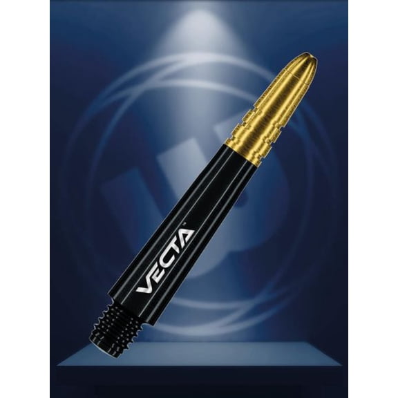 Winmau Vecta Black with Gold Short