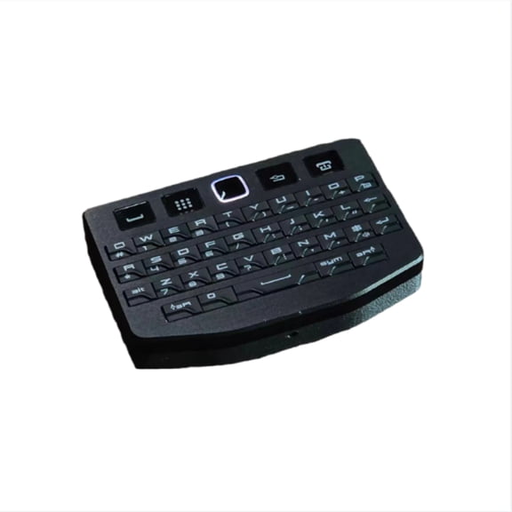 Winmaxle Dual Mode Wireless Bluetooth USB Keyboard, BlackBerry Style QWERTY Keypad for PC Android IOS Tablet