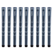 Winn Dri-Tac Midsize +1/16 Navy Blue - 9 Piece Golf Grip Bundle