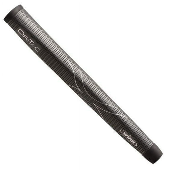 Winn Dri-Tac Putter Grip (Midsize Pistol, Dark Gray, 68DT-DG) NEW