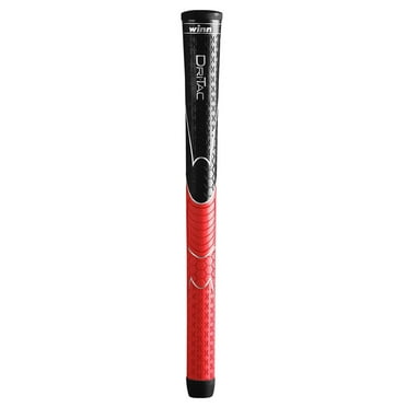 Winn Dri-Tac Standard Black/Red Golf Grips