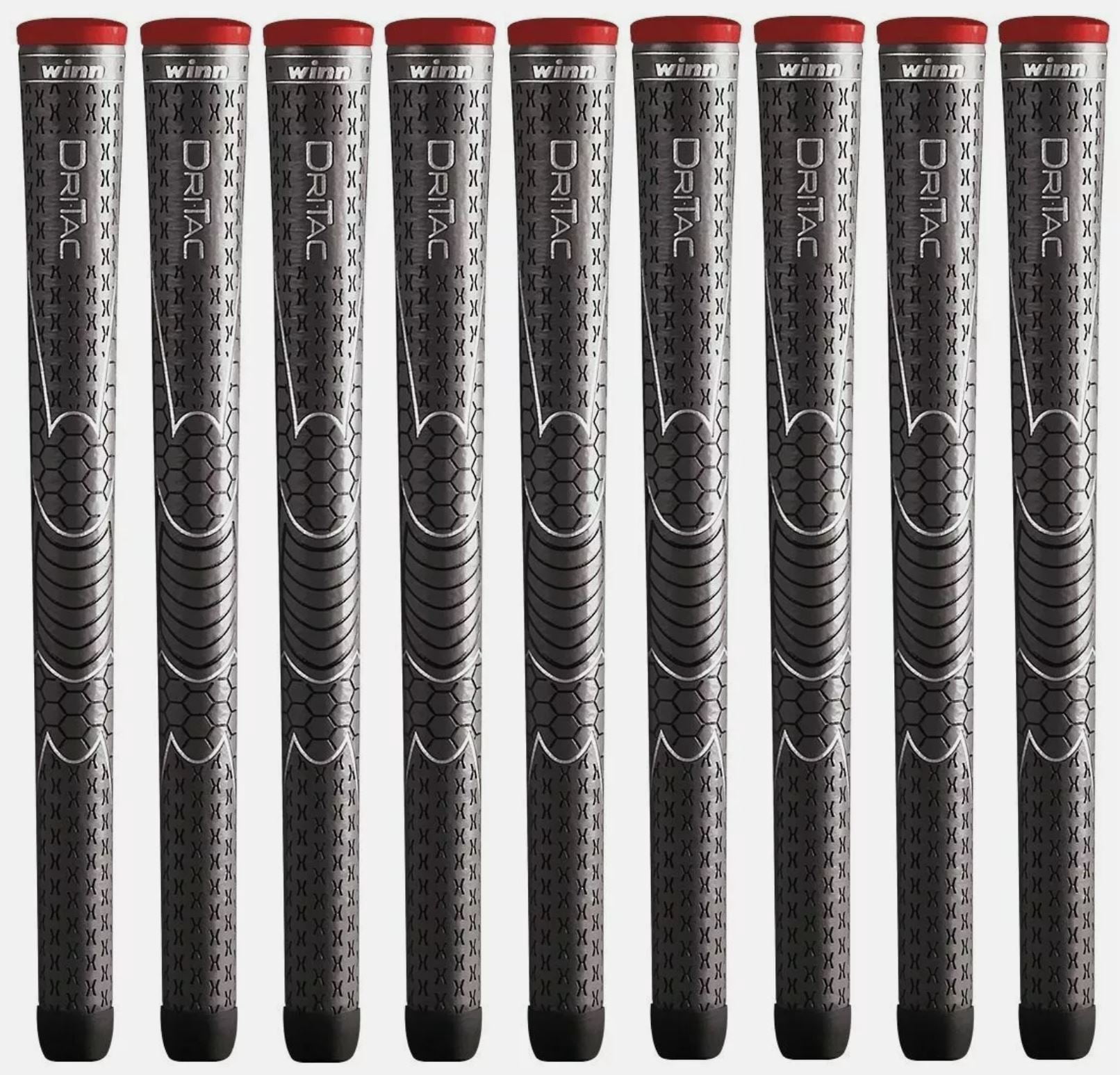 Winn Dri-Tac Standard Dark Gray 13 Piece Golf Grip Bundle