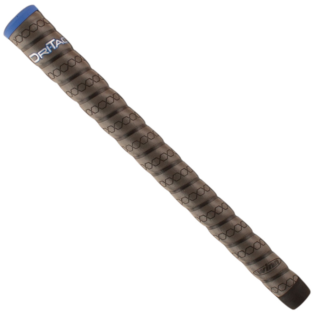 Winn DriTac Wrap Golf Grip (Midsize, +1/16", Gray, 6DTWRDG) NEW