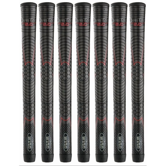 Winn Grips Dri-Tac 2.0 series Advance Polymer Technology, Golf Grip set of 7