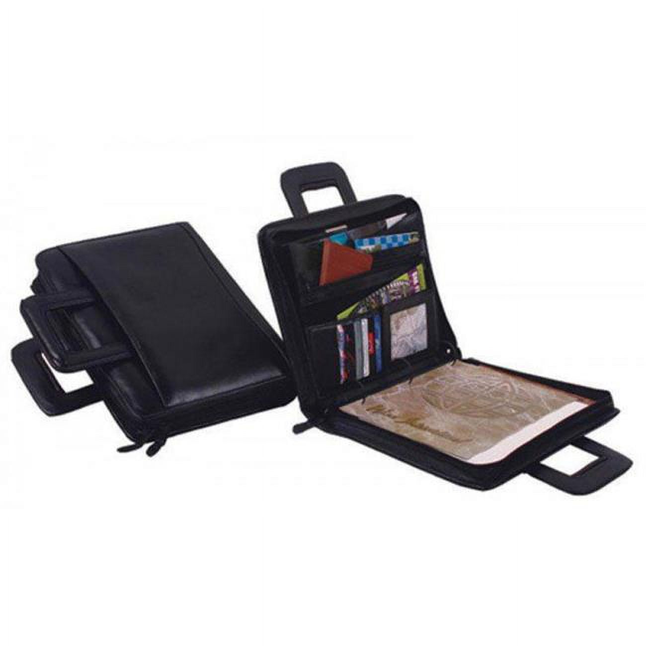 Winn International 24271 Harness Cowhide Leather Portfolio with